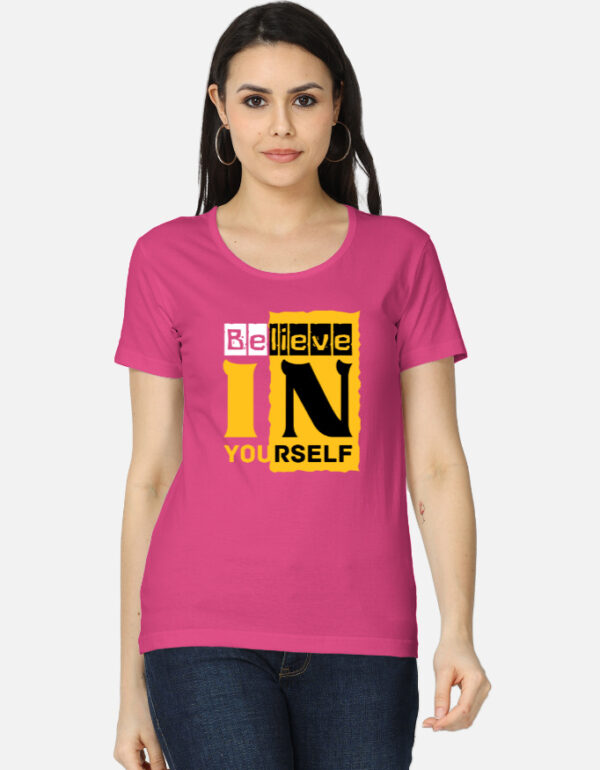 Believe in Classic T-Shirt for Girls - Image 7